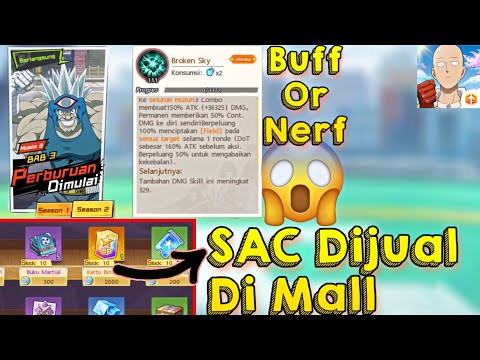 TATSU V2 BUFF/NERF? KARTU BINTANG DIJUAL. UPDATE PALING BAIK SIH - One Punch Man The Strongest