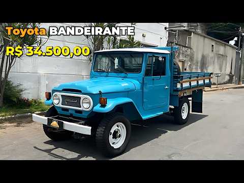 TOYOTA BANDEIRANTE A VENDA POR APENAS R$ 34.500,00