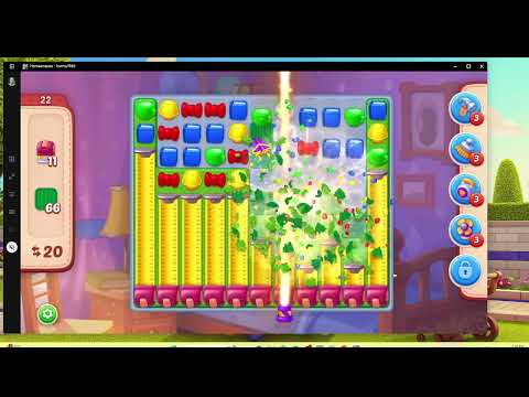 Homescapes Level 22 | Audio Talkthrough Walkthrough | F2P Tips and Strategy Guide