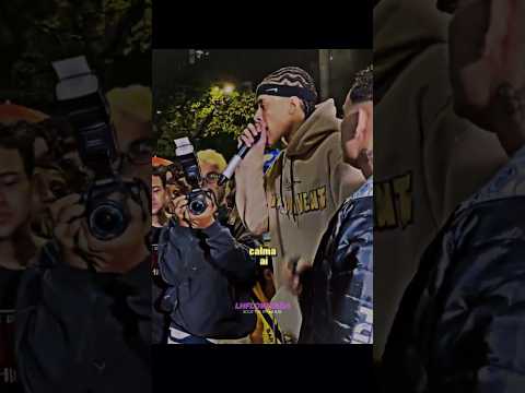 Magrão teaches Xamuel how to fit the beat 😮‍💨😳😱 #battleofcomics #battlesofrhymes #youtubeshorts