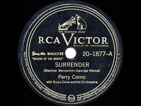 1946 HITS ARCHIVE: Surrender - Perry Como (a #1 record)