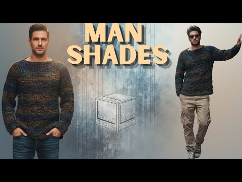 Miniatura tutorial 1: Dusty misto lana viscosa effetto sfumato gomitolo 50g