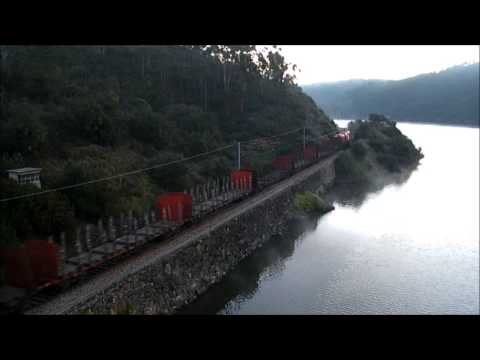 Comboio de Madeira n.º 65530 - Barragem do Fratel