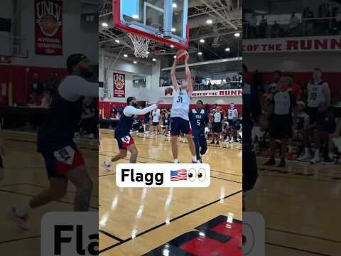 Cooper Flagg THROWS IT DOWN during the Select Team vs National Team Scrimmage! #USABMNT| #Shorts