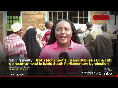 UDA's Mohamed Tubi and Jubilee's Bina Tubi go head-to-head in Isiolo South Parliamentary by-election