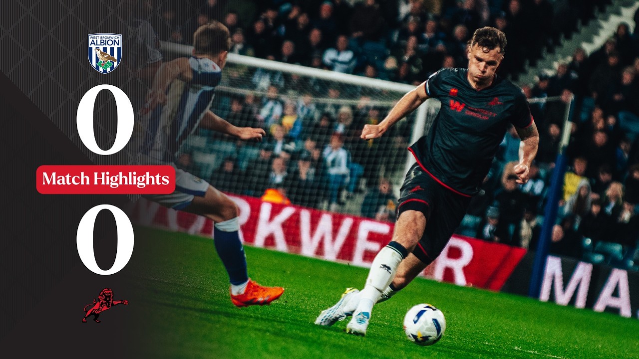 West Bromwich Albion vs Millwall Highlights