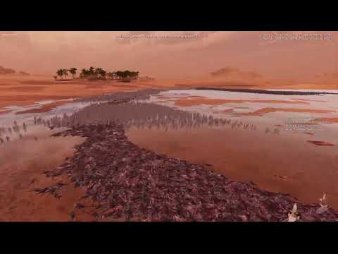 UEBS 2 LOTR 60k Gondor/Rohan/Elf units vs 100k Uruk-hai units Ultimate Epic Battle Simulator 2