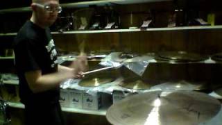 Video thumbnail for Mike Young Sabian 24 inch ride APX by Shanda Golden