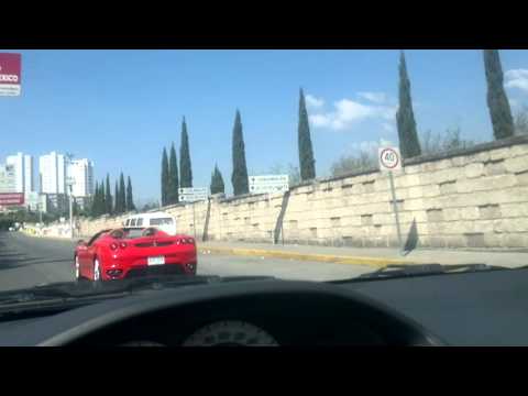 Yaris vs Ferrari F430 @Mexico City 1