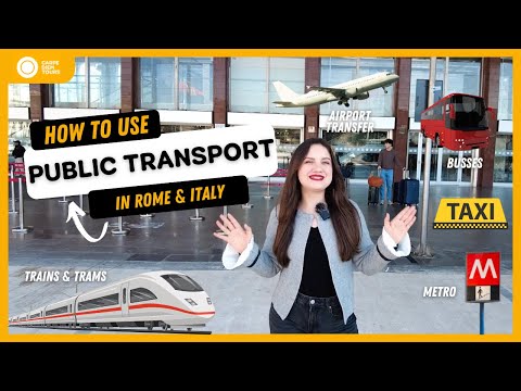 ALL YOU NEED TO KNOW about using PUBLIC TRANSPORT in ROME & ITALY