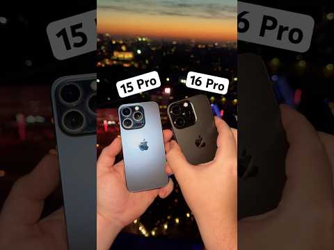 😵iPhone 16 Pro vs iPhone 15 Pro😍