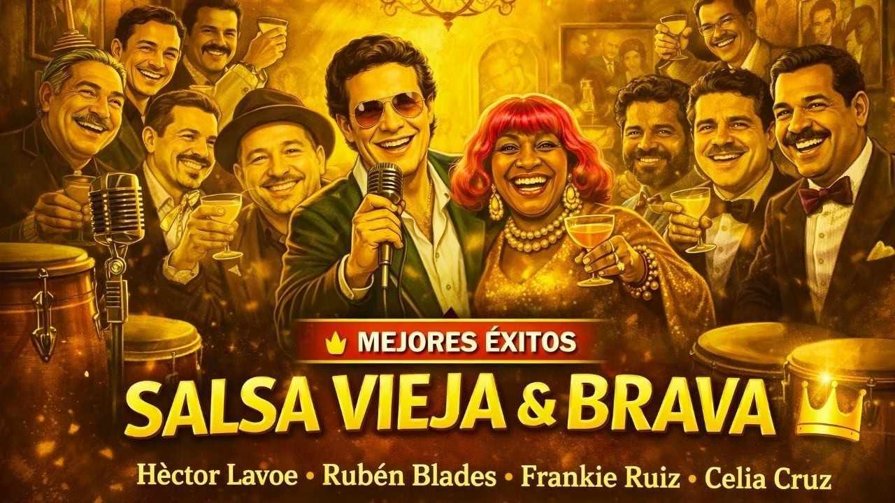 Mejores Salsa Vieja Y Brava 👑 Héctor Lavoe, Rubén Blades, Frankie Ruiz, Celia Cruz, Gran Combo,Niche