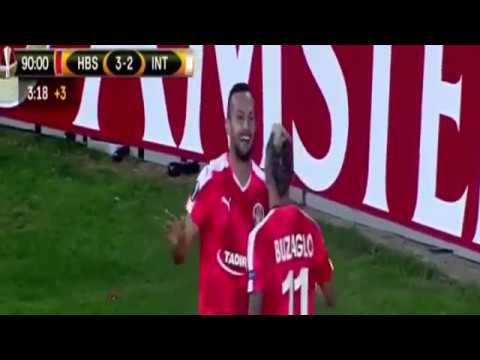 Hapoel Beer Sheva vs Inter 3-2 הפועל באר שבע נגד אינטר