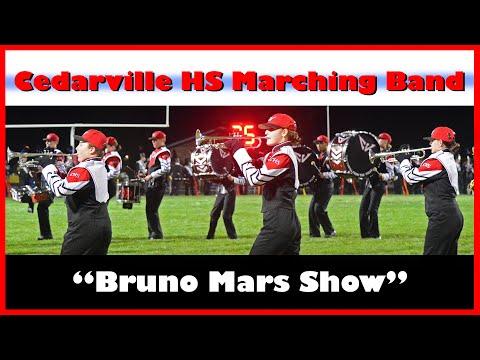 "Bruno Mars Show" by the Cedarville HS Marching Band