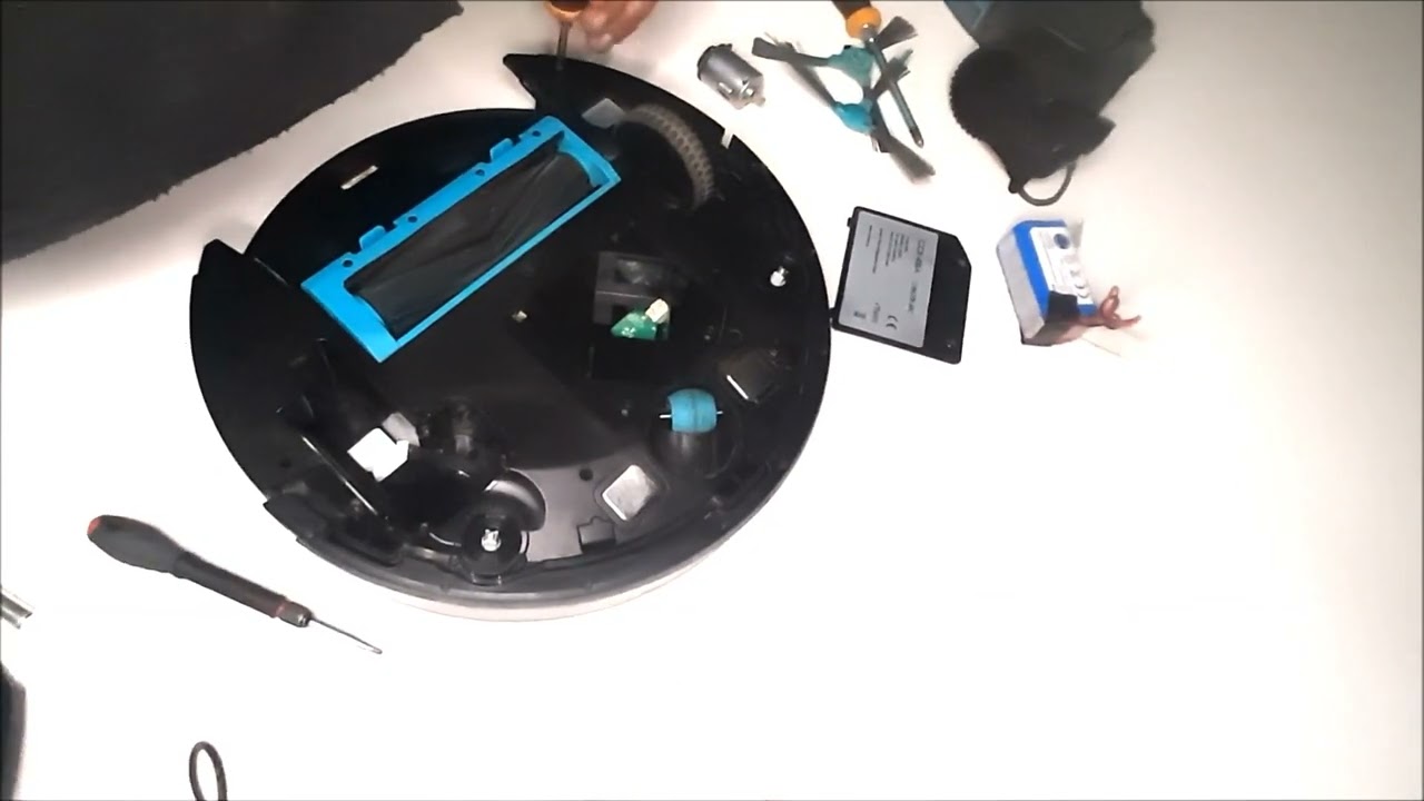 REPARACION ROBOT ASPIRADOR 1 PITIDO, LUZ ROJA FIJA Y SE PARA