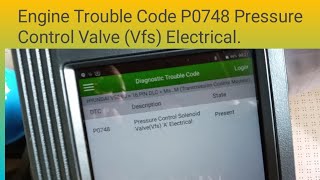 Meaning of OBD p0748