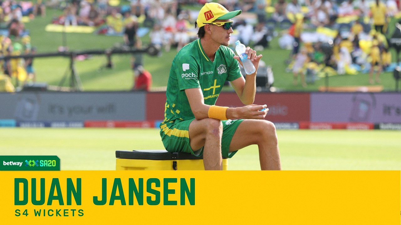 Best of Duan Jansen (Joburg Super Kings) in Season 4