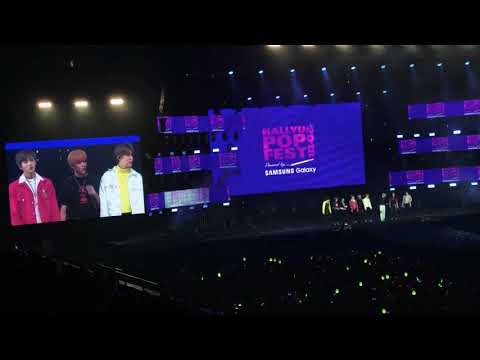 180909 [HALLYUPOPFEST in SINGAPORE] NCT127 GREETINGS + INTRO