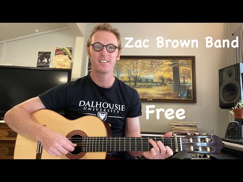 How To Play Free - Zac Brown Band Guitar Tutorial