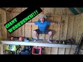 DIY Giant Shed Work Bench