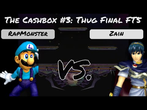 RapMonster (Luigi) vs. Zain (Marth) - The Cashbox #3: Thug Finals FT5