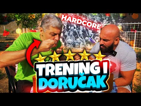 Miroljub i Lepomir na Hardcore TRENINGU i DORUČKU