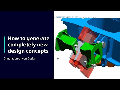 HOW TO Generate completely new design concepts with Simulation-driven Design | Tutorial