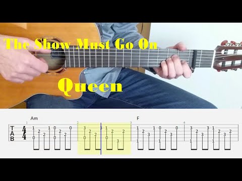 The Show Must Go On (fingerstyle)_1 - Queen