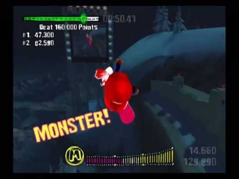 SSX On Tour Mario Gamecube Gameplay