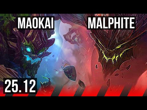 MAOKAI vs MALPHITE (TOP) | EUW Diamond | 25.12
