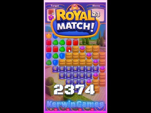 Royal Match Level 2374 - No Boosters Gameplay