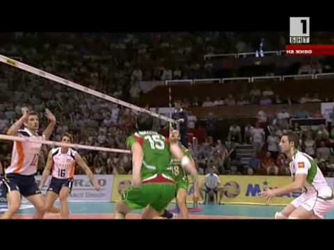 Volleyball Bulgaria 3:0 Netherlands - 03.07.2010