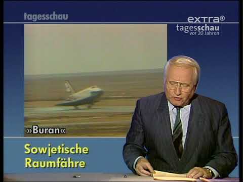 ARD Tagesschau vom 15.11.1988 - Buran Jungfernflug