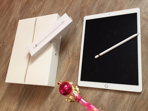 [Unboxing] iPad Pro & Apple Pencil + test iBooks FR & JP, bande dessinée & manga + magie lunaire
