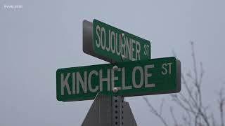 'Please stop,' son said to mother's alleged attacker during 911 call