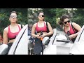Raashi Khanna Gorgeous In Gym Outfits At Gym In Hyderabad