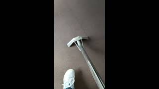 Carpet cleaning using hot water extraction
