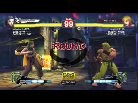 achabacha723 (Rose) Vs cmpunk1113 (Ken) SSF4 AE Ranked Matches - PSN