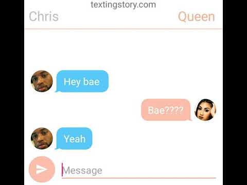 Chris and parker texts queen and Clarence nyc