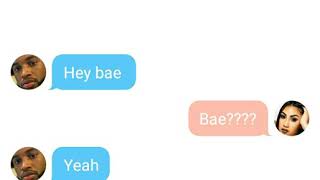 Chris and parker texts queen and Clarence nyc