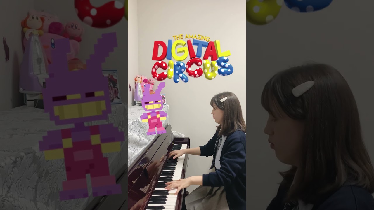 The Amazing Digital Circus-Ending Theme, Your New Home/ piano cover