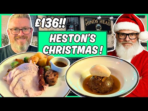 I Review HESTON BLUMENTHAL'S CHRISTMAS DINNER!