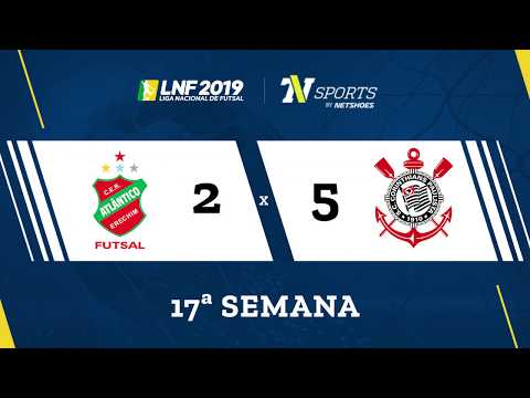LNF2019 - Gols - 17r - Atlântico 2 x 5 Corinthians