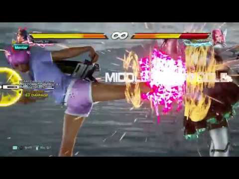 Tekken7 FR Josie's Ducking Lowkick CH combo