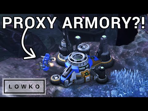 StarCraft 2: HeroMarine's PROXY ARMORY vs Reynor! (Best-of-5)