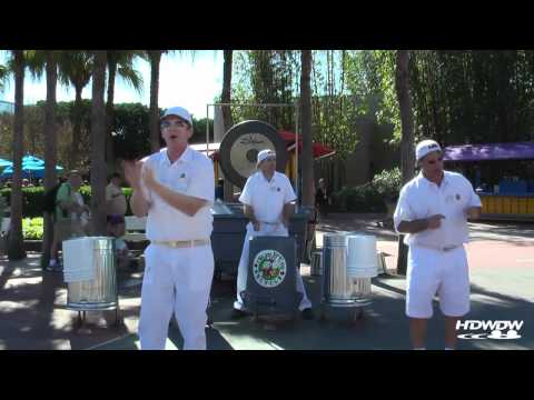 Jammitors Live Drumming Performance | Future World | Epcot 2008 | MouseMagicHD