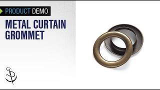 Demo of Metal Curtain Grommets