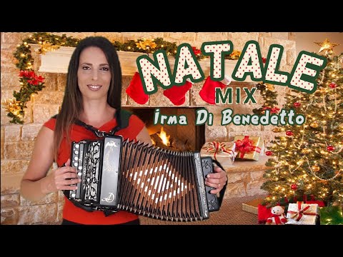 NATALE MIX | IRMA DI BENEDETTO - Organetto Abruzzese Accordion (Christmas Songs)