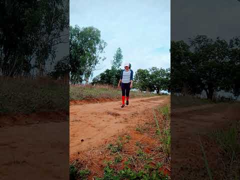 Caminhada sertaneja Comunidade Santa Rita município Vianópolis Goiás Brasil