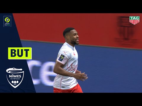But Loïck LANDRE (50' - NÎMES OLYMPIQUE) OGC NICE - NÎMES OLYMPIQUE (2-1) 20/21